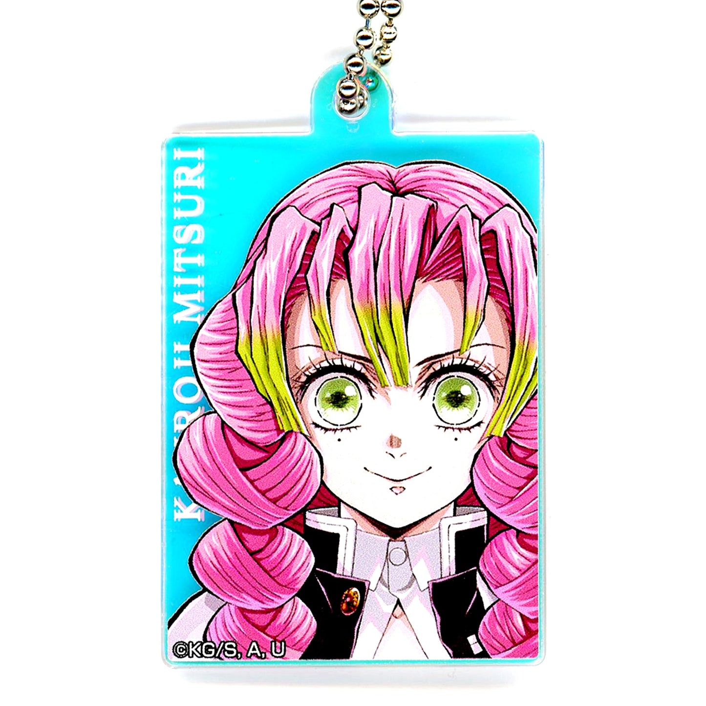Mitsuri Kanroji Demon Slayer Hashira Exhibition And to the Infinity Castle Random Aurora Acrylic Charm [USED]