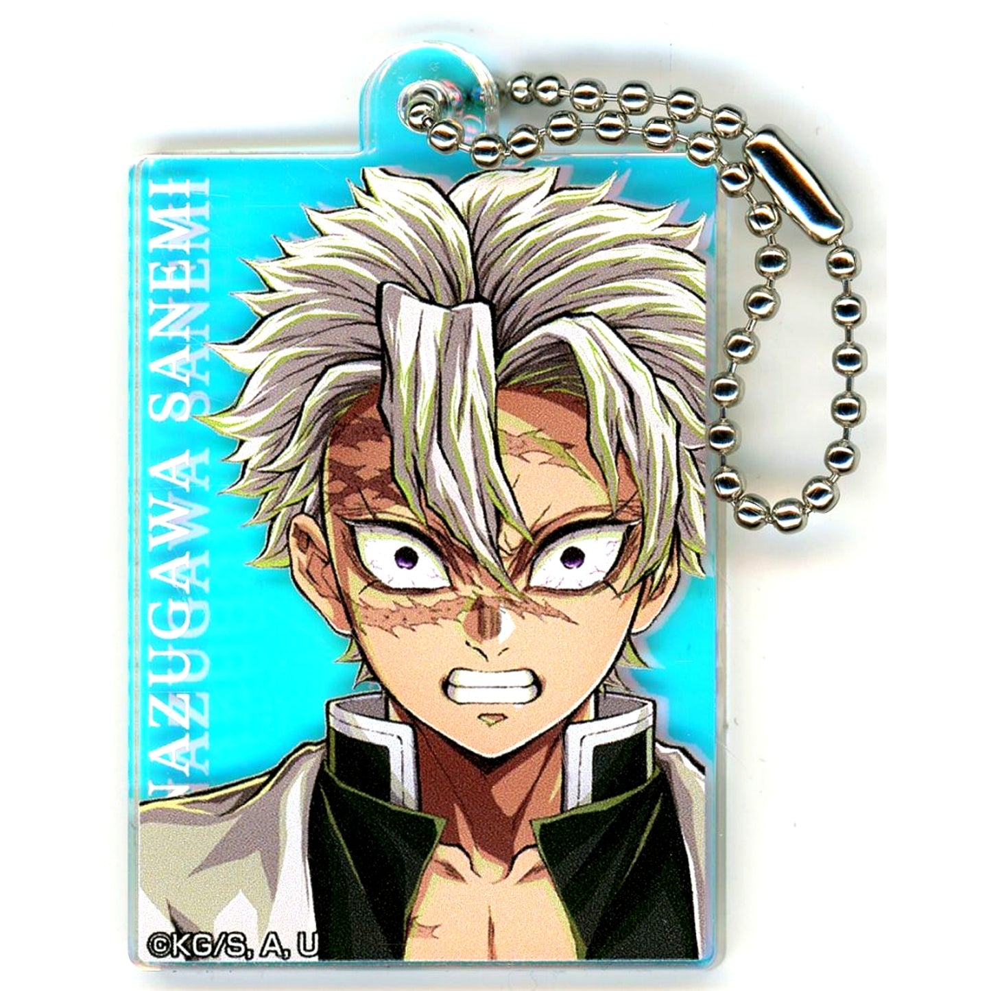 Sanemi Shinazugawa Anime Demon Slayer Kimetsu no Yaiba Hashira Exhibition Random Aurora Acrylic Charm [USED]