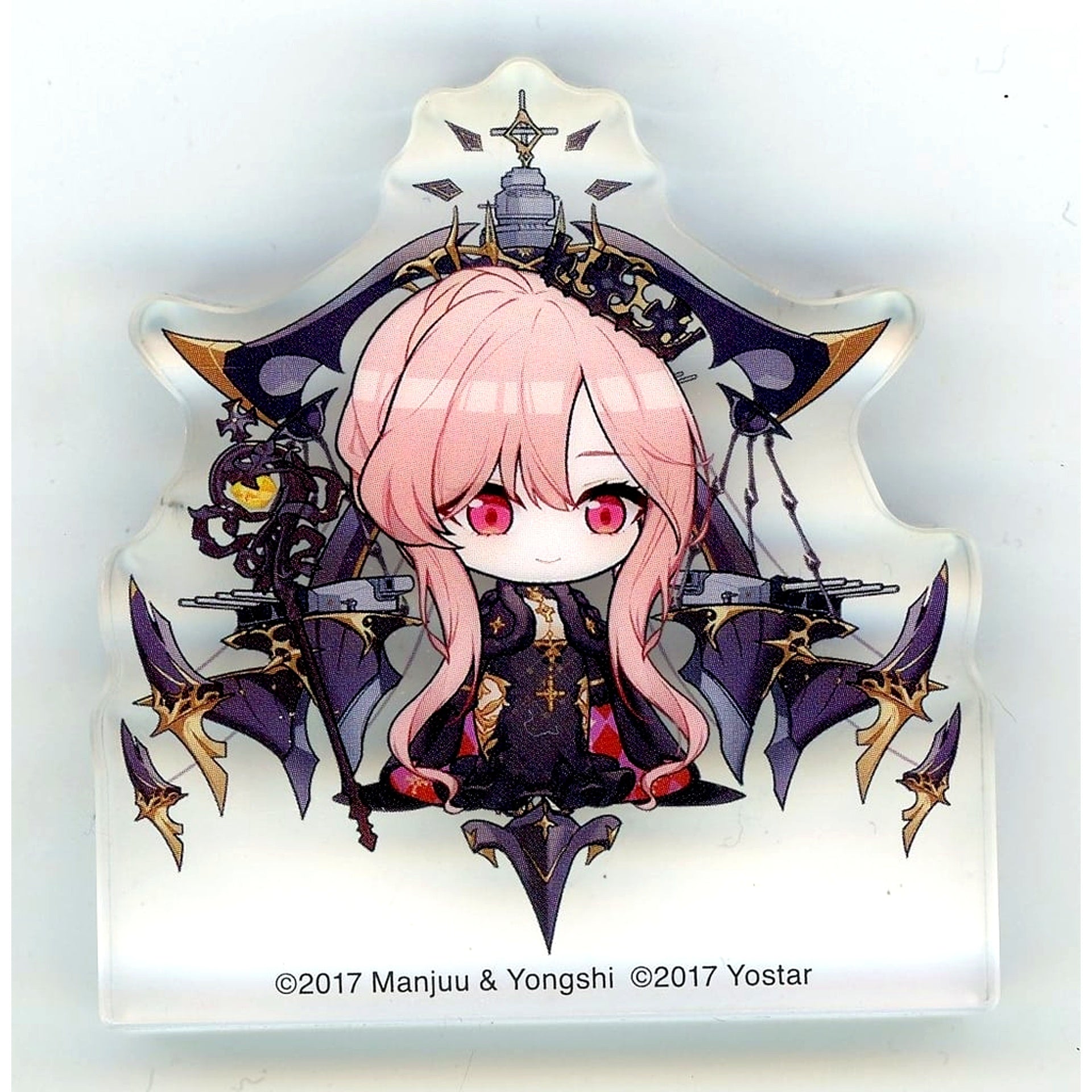 Clemenceau Korotto Acrylic Figure Collection Azur Lane 7th Anniversary Yostar Official Shop JR Akihabara Station Store Goods [USED]