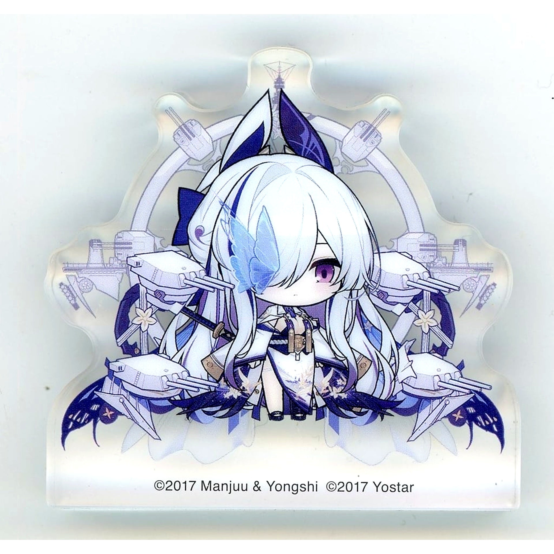 Unzen Korotto Acrylic Figure Collection Azur Lane 7th Anniversary Yostar Official Shop JR Akihabara Station Store Goods [USED]