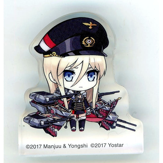Bismarck Korotto Acrylic Figure Collection Azur Lane 7th Anniversary Yostar Official Shop JR Akihabara Station Store Goods [USED]
