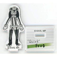 My Hero Academia HERO PLAZA Tsuyu Asui Trading Mini Acrylic Stand Deku's Notebook Style Acrylic Stands [USED]