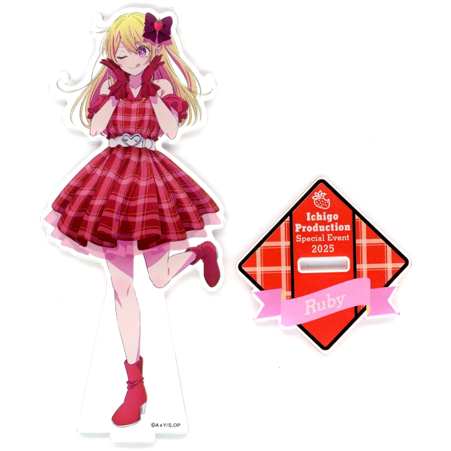 Ruby Hoshino Acrylic Stand Figure Oshi no Ko Ichigo Production Fan Festival 2025 [USED]