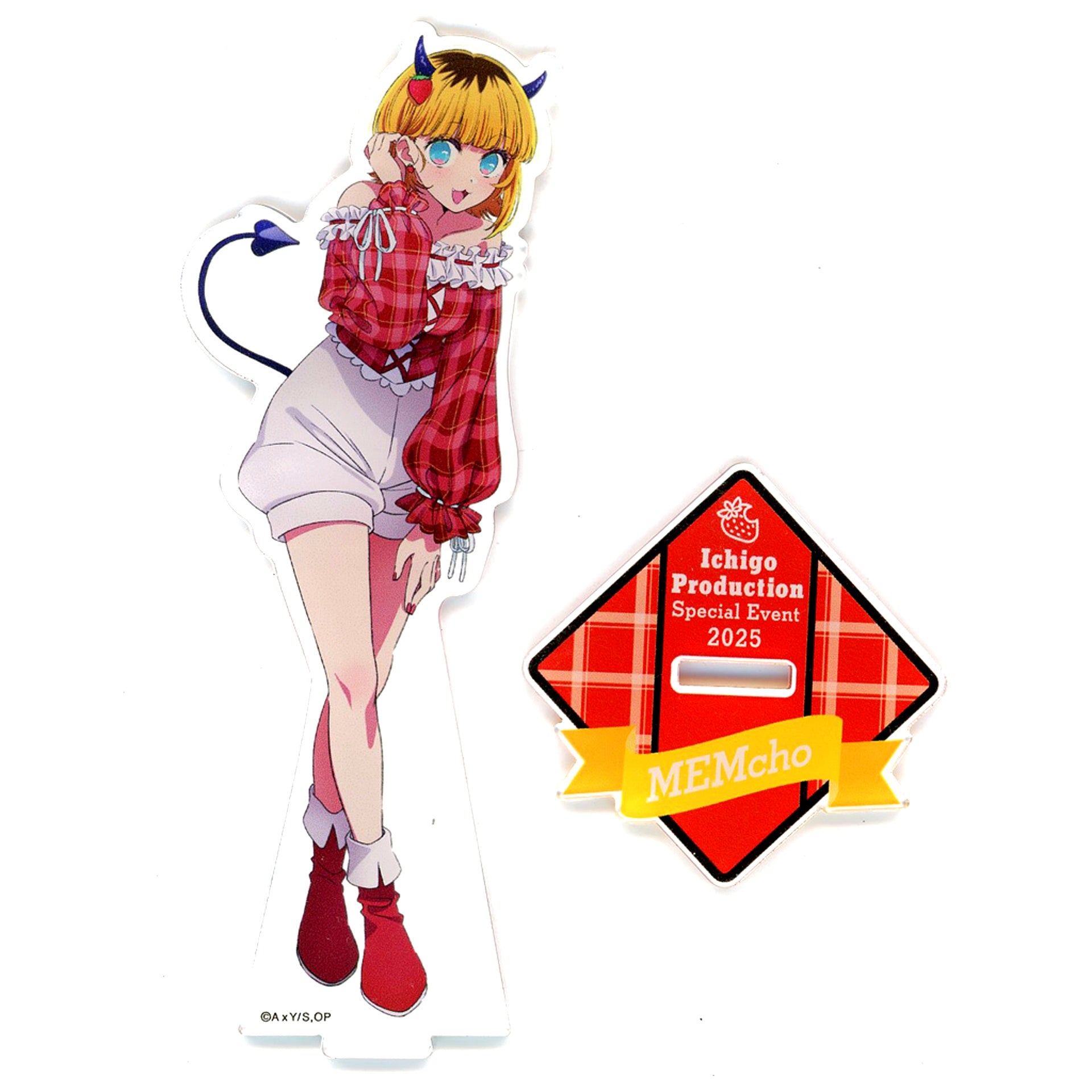 Mem-cho Oshi no Ko Ichigo Production Fan Thanksgiving 2025 Acrylic Stand Figure [USED]