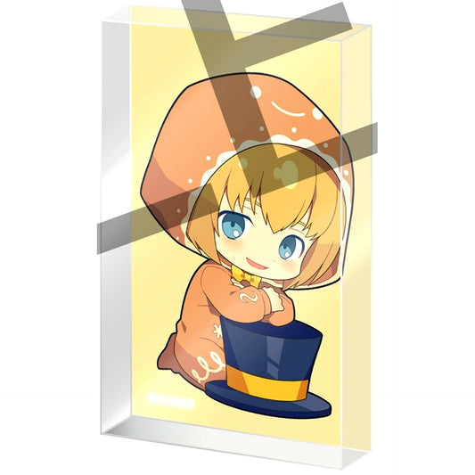 Armin Arlert Attack on Titan 3 o'clock Trading Recycled Acrylic Block [USED]
