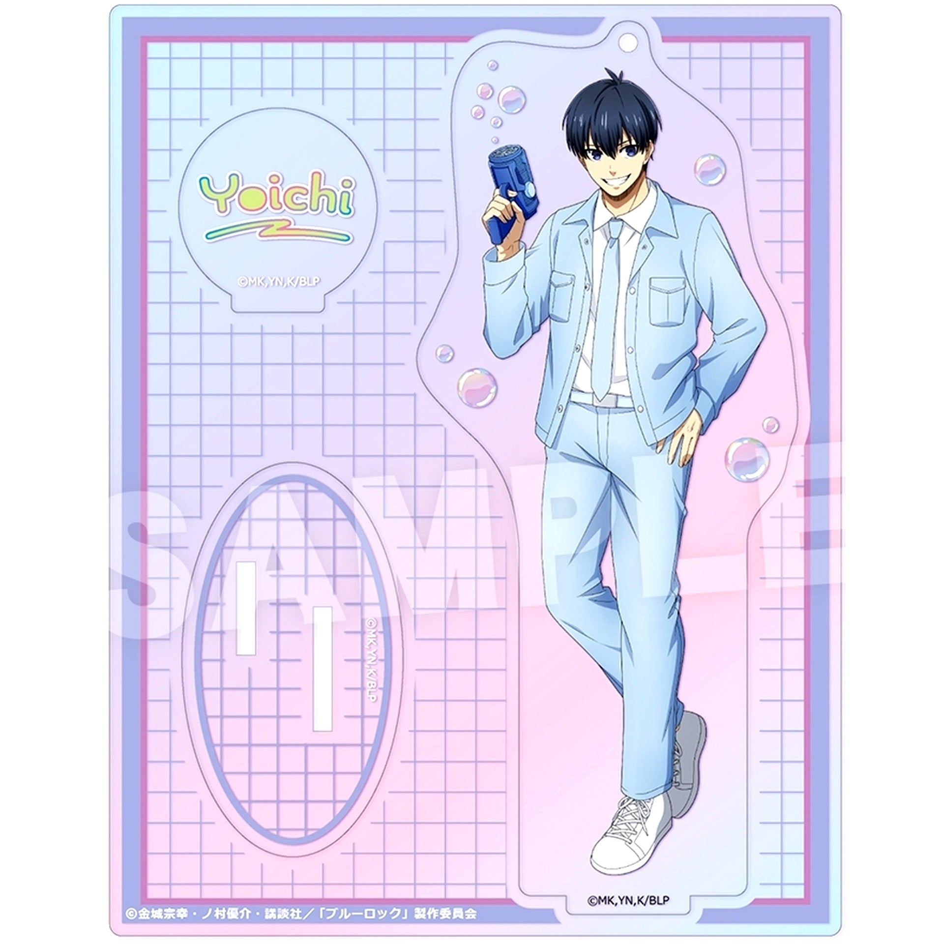 Yoichi Isagi 1. Aurora Acrylic Figure Ver. Soap bubbles Blue Lock [USED]