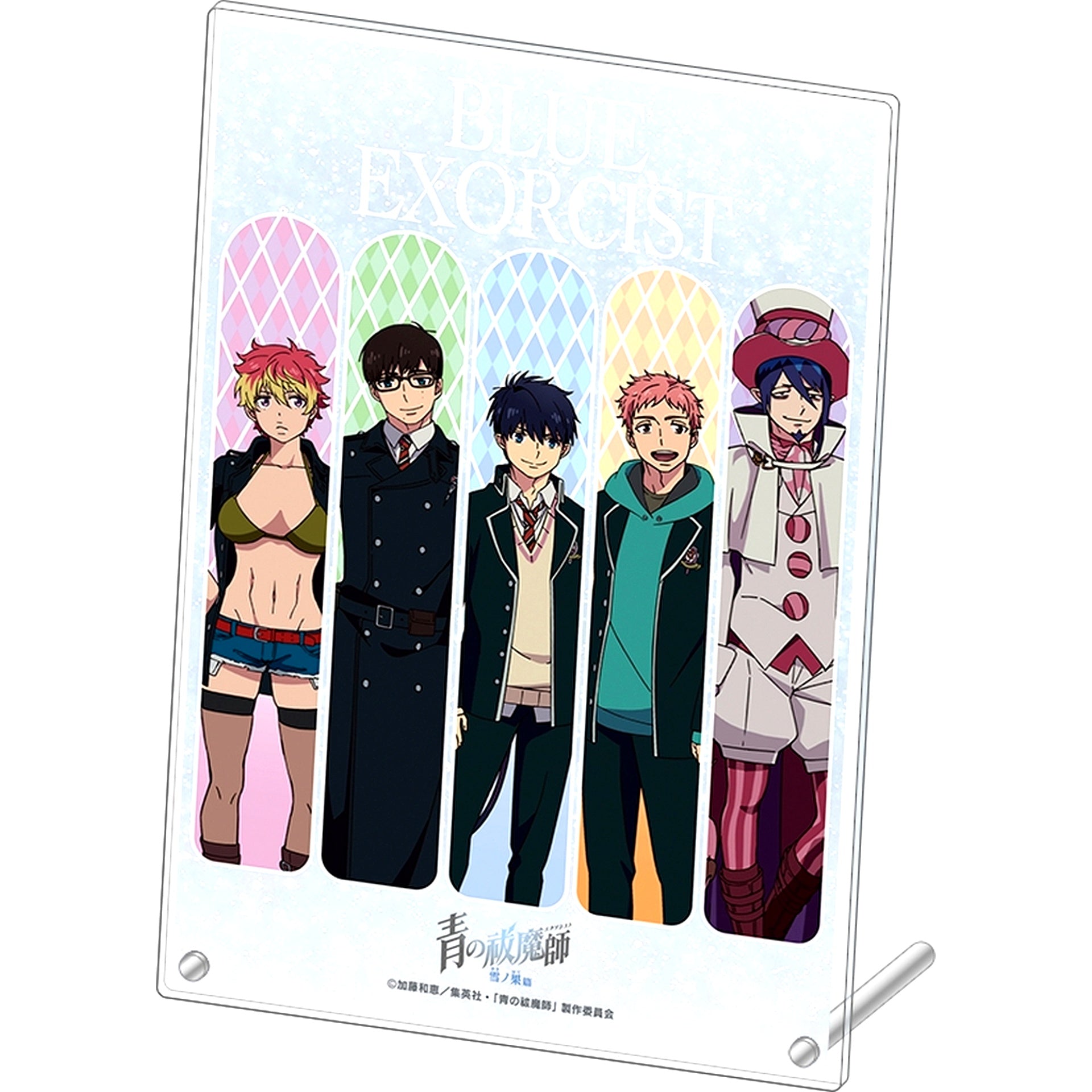 All Characters Acrylic Art Panel Blue Exorcist Beyond the Snow Saga [USED]