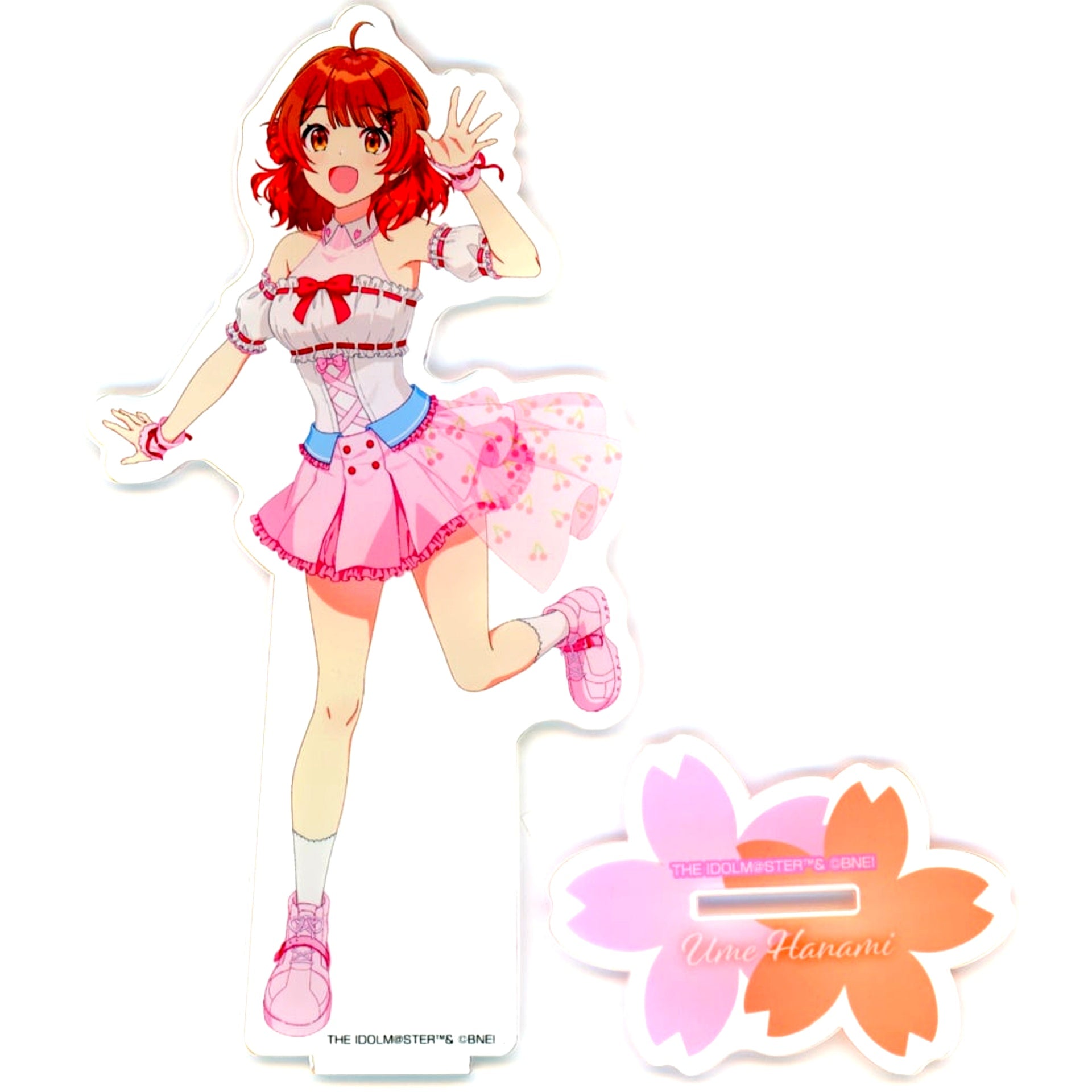 Ume Hanami Gakuen Idolmaster x HMV POP UP SHOP BIG Acrylic Stand Sakurairo ver [USED]