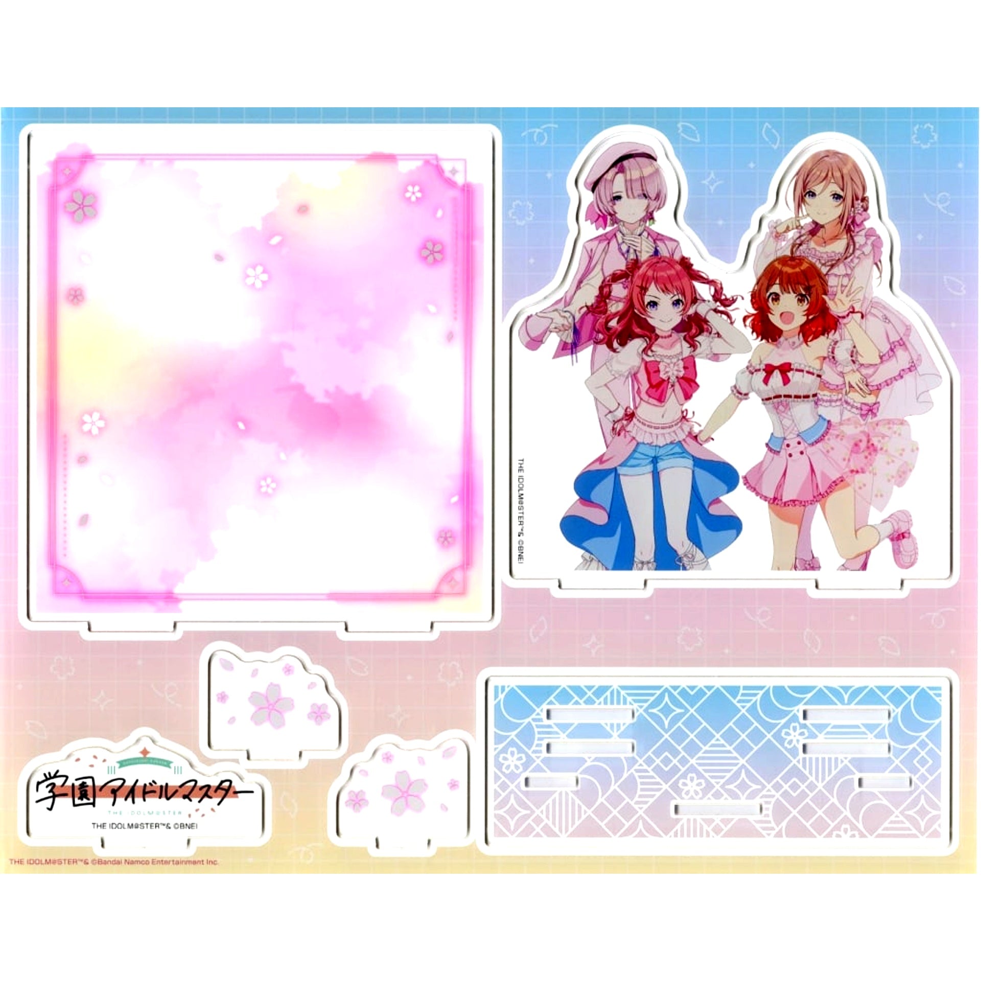 Group Gakuen IDOLM@STER Acrylic Diorama HMV POP UP SHOP [USED]