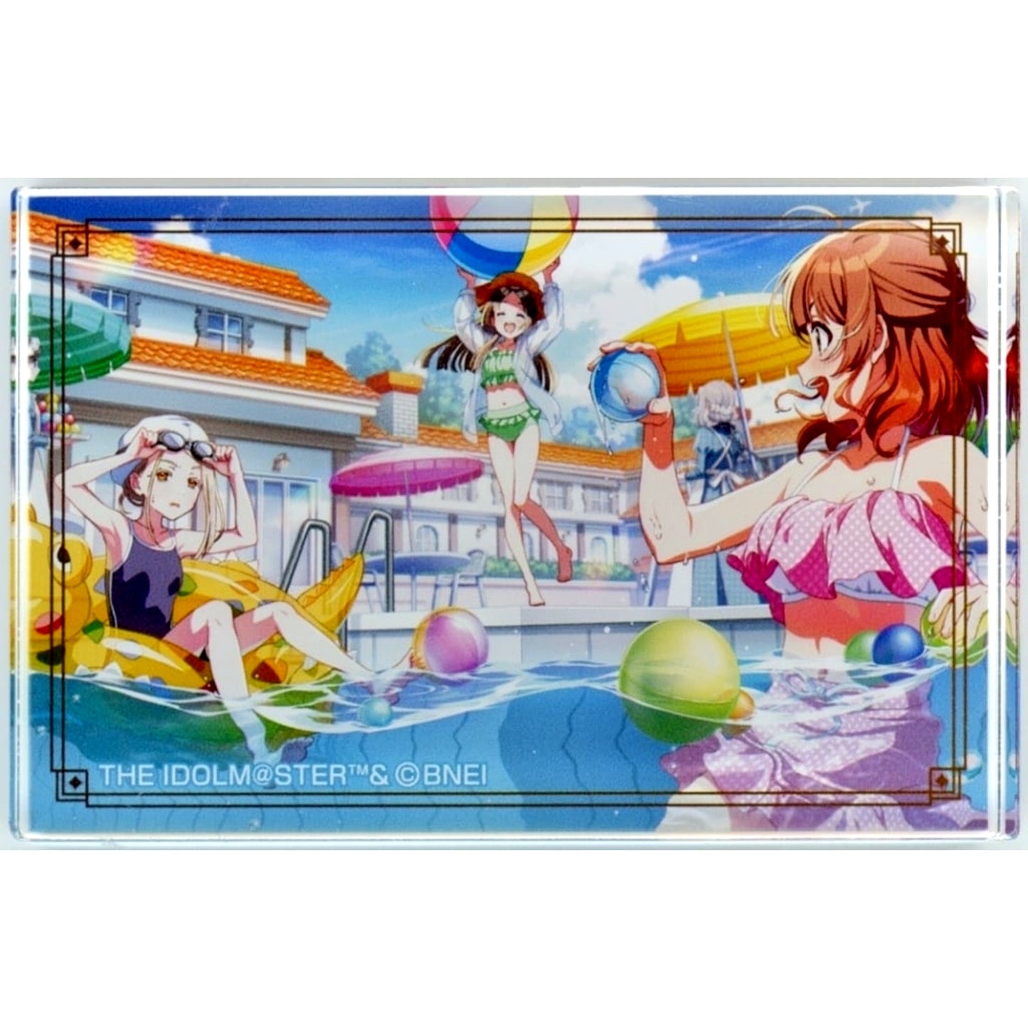 Hiro Shinosawa China Kuramoto Ume Hanami Gakuen IDOLM@STER HMV Acrylic Block [USED]