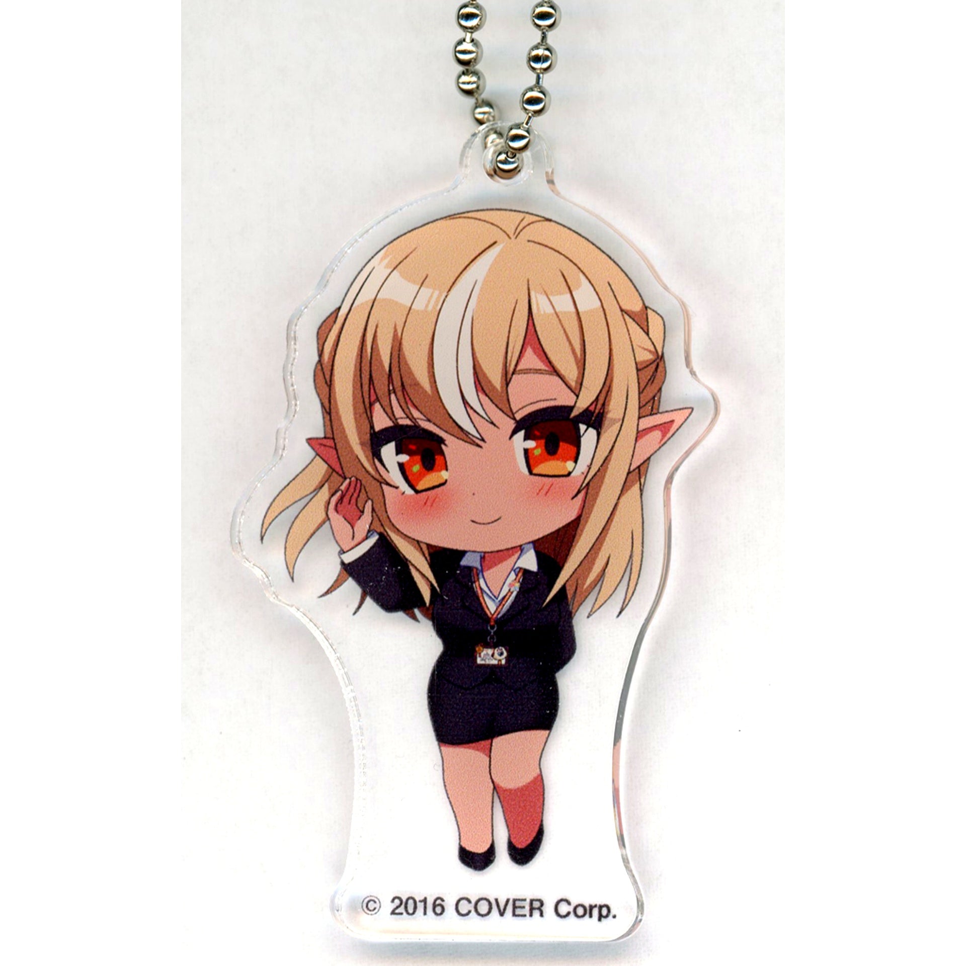 Shiranui Flare hololive Shiranui Kensetsu x Haneda Airport Garden Acrylic Keychain B Suit [USED]