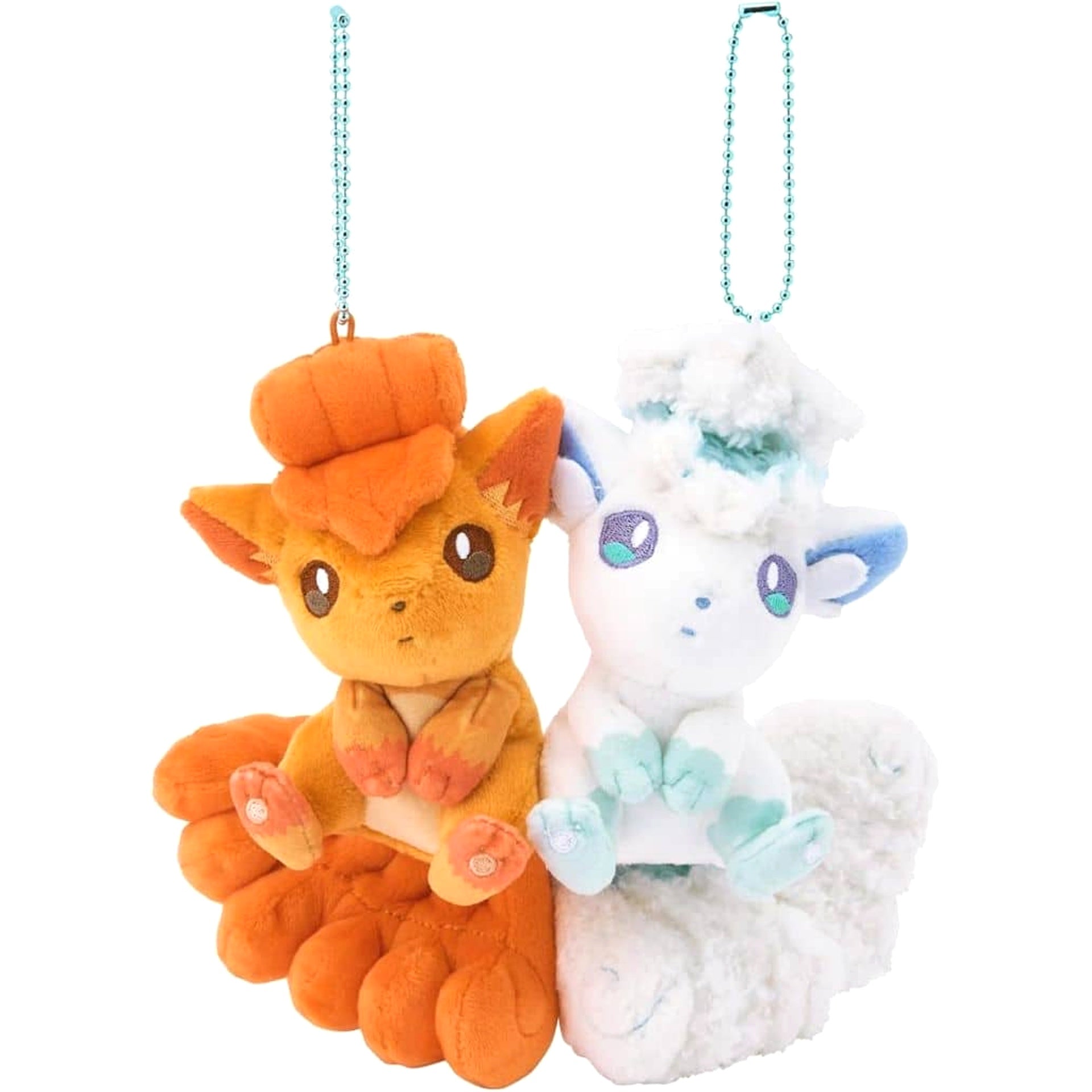 Pokemon Vulpix Alolan Vulpix Magnetic Pair Mascot Nitamono Doushi Mascot [USED]