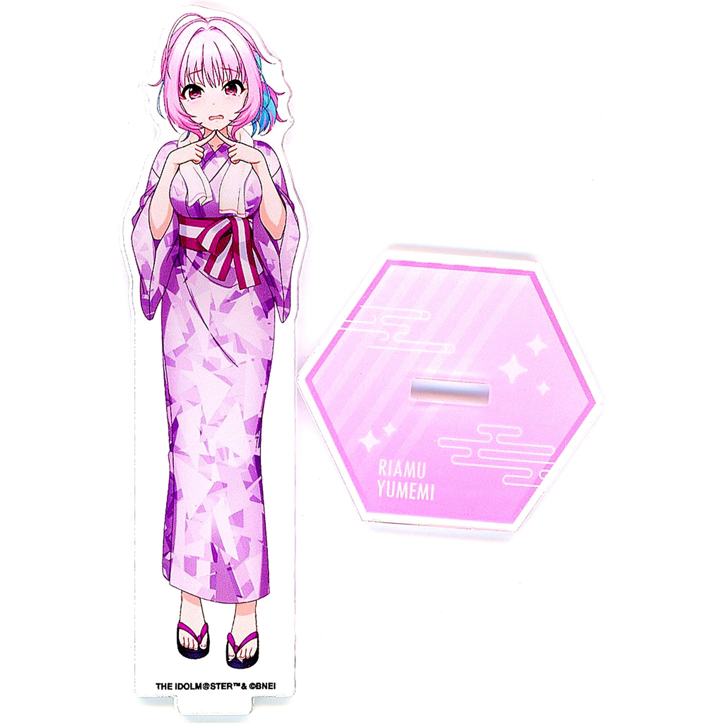 Riamu Yumemi Acrylic Stand The Idolmaster Cinderella Girls x RAKUCAFE [USED]