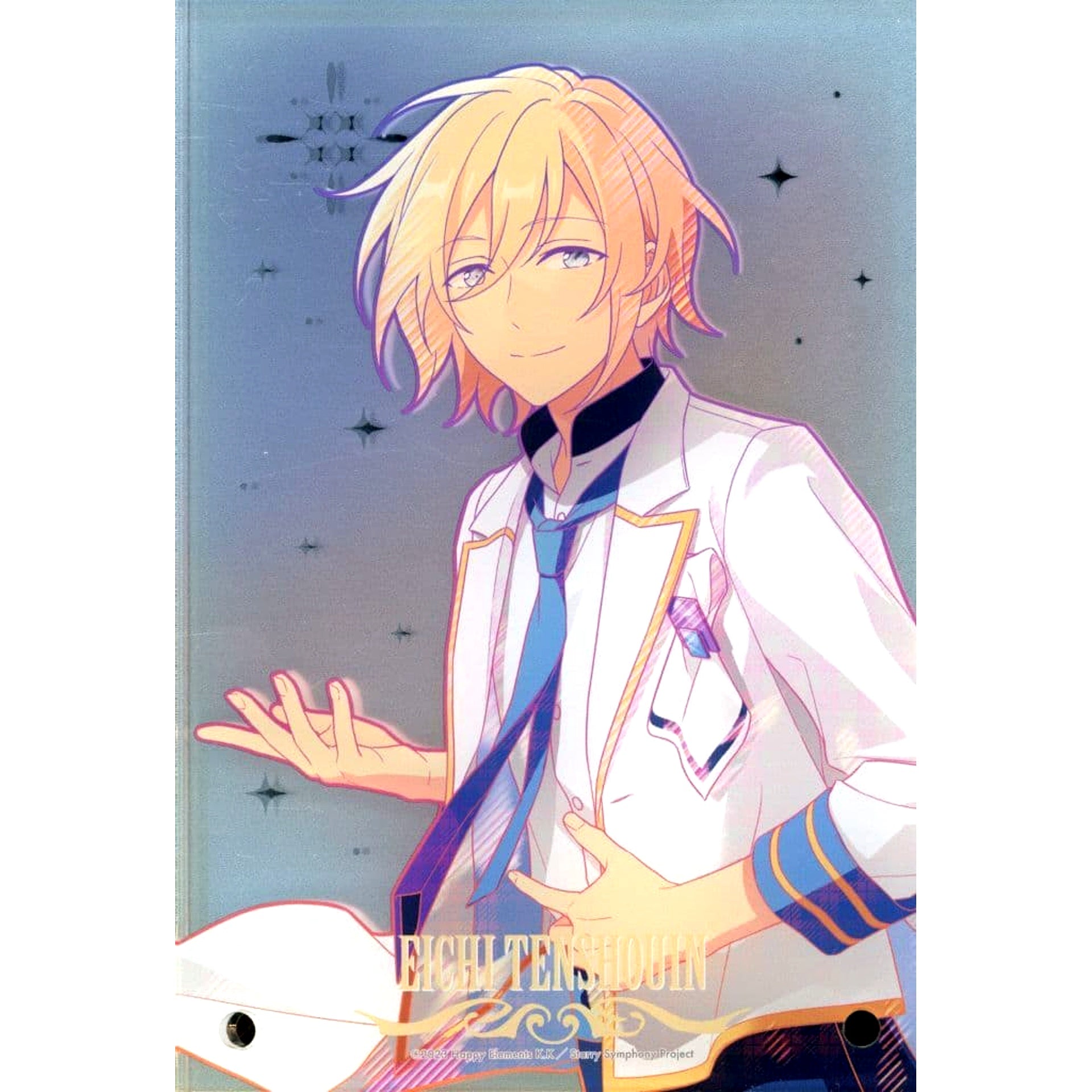 Eichi Tenshouin Ensemble Stars!! Mirror Acrylic Shadow Box Cast Live Starry Symphony The Midnight Sun Animate Cafe [USED]