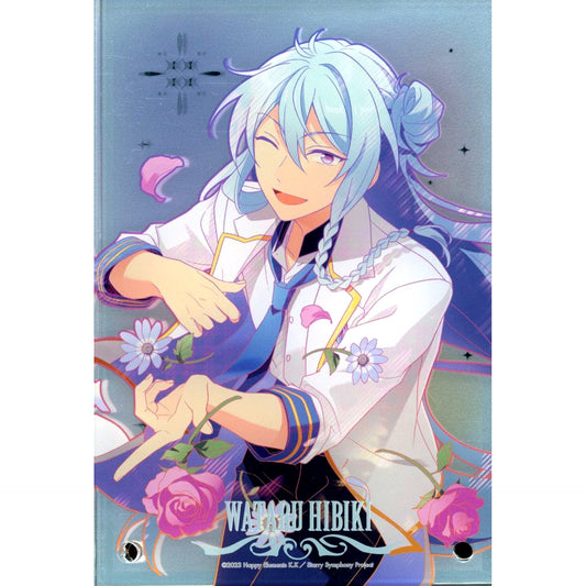 Wataru Hibiki Ensemble Stars!! Cast Live Starry Symphony the midnight sun x animatecafe Mirror Acrylic Shadow Box [USED]