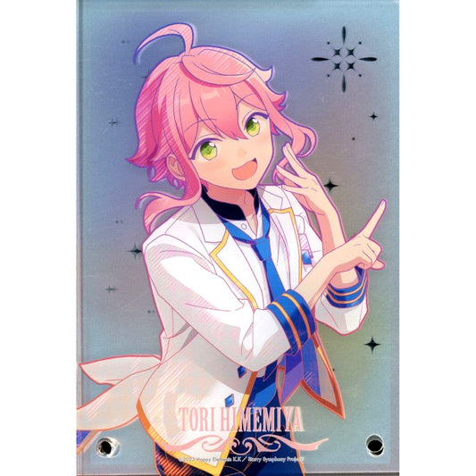Tori Himemiya Ensemble Stars!! Cast Live Starry Symphony -the midnight sun- x animatecafe Mirror Acrylic Shadow Box [USED]