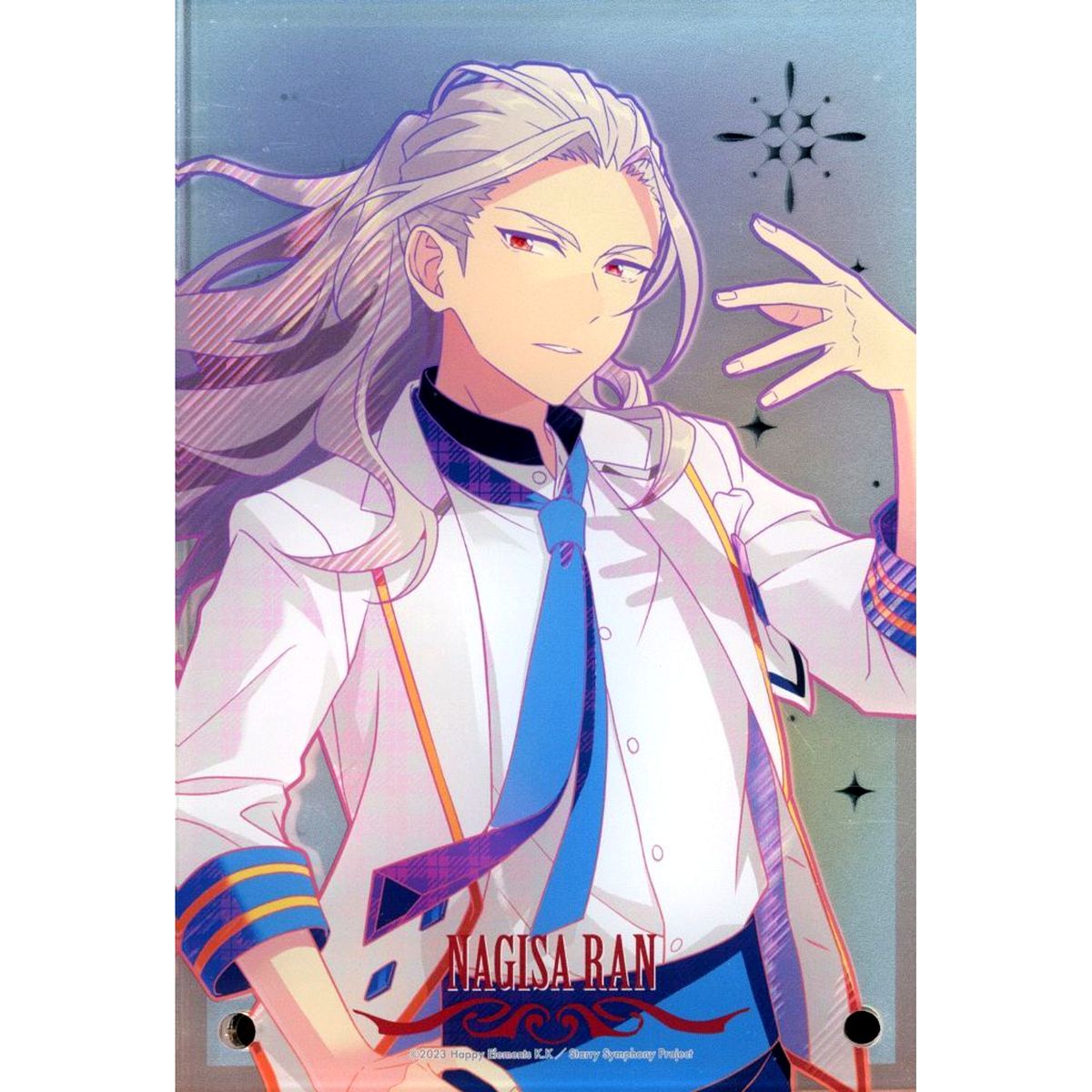 Nagisa Ran Ensemble Stars!! Mirror Acrylic Shadow Box Cast Live Starry Symphony -the midnight sun- x animate cafe [USED]