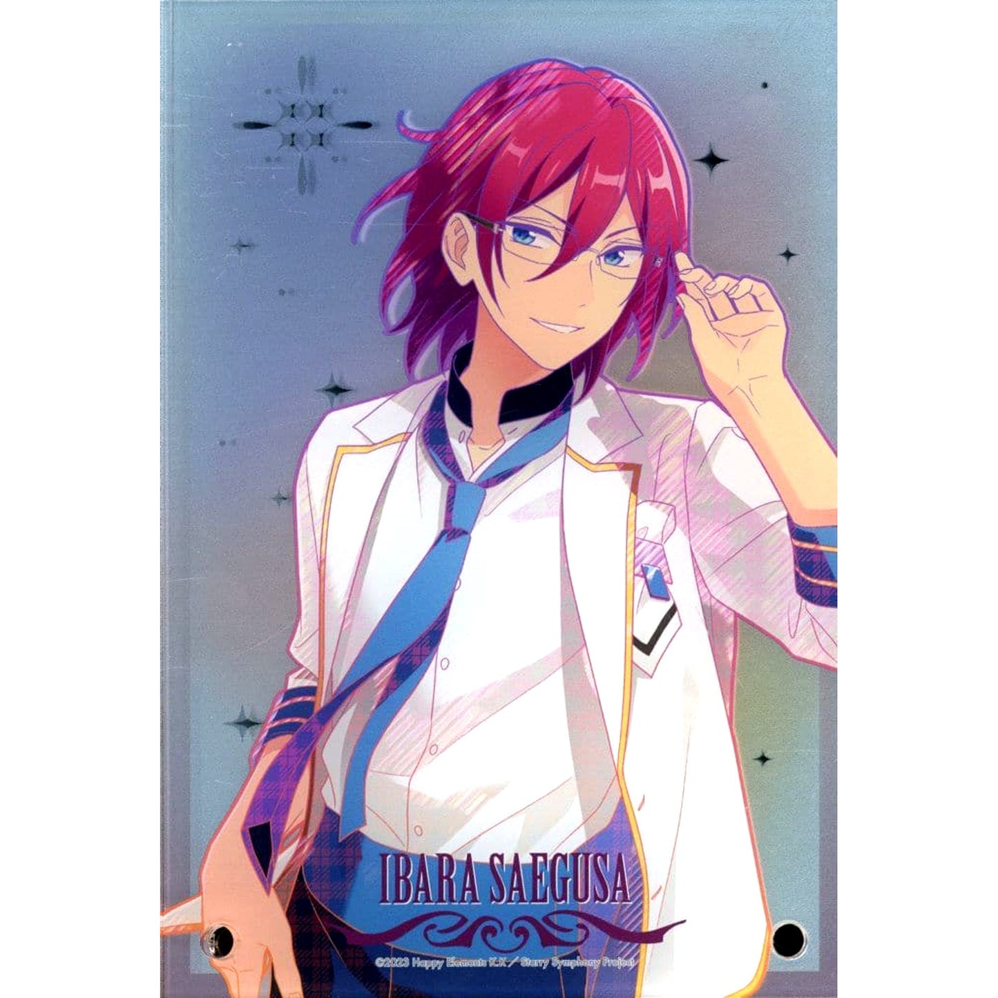 Ibara Saegusa Ensemble Stars!! Mirror Acrylic Shadow Box Cast Live Starry Symphony The Midnight Sun Animate Cafe [USED]