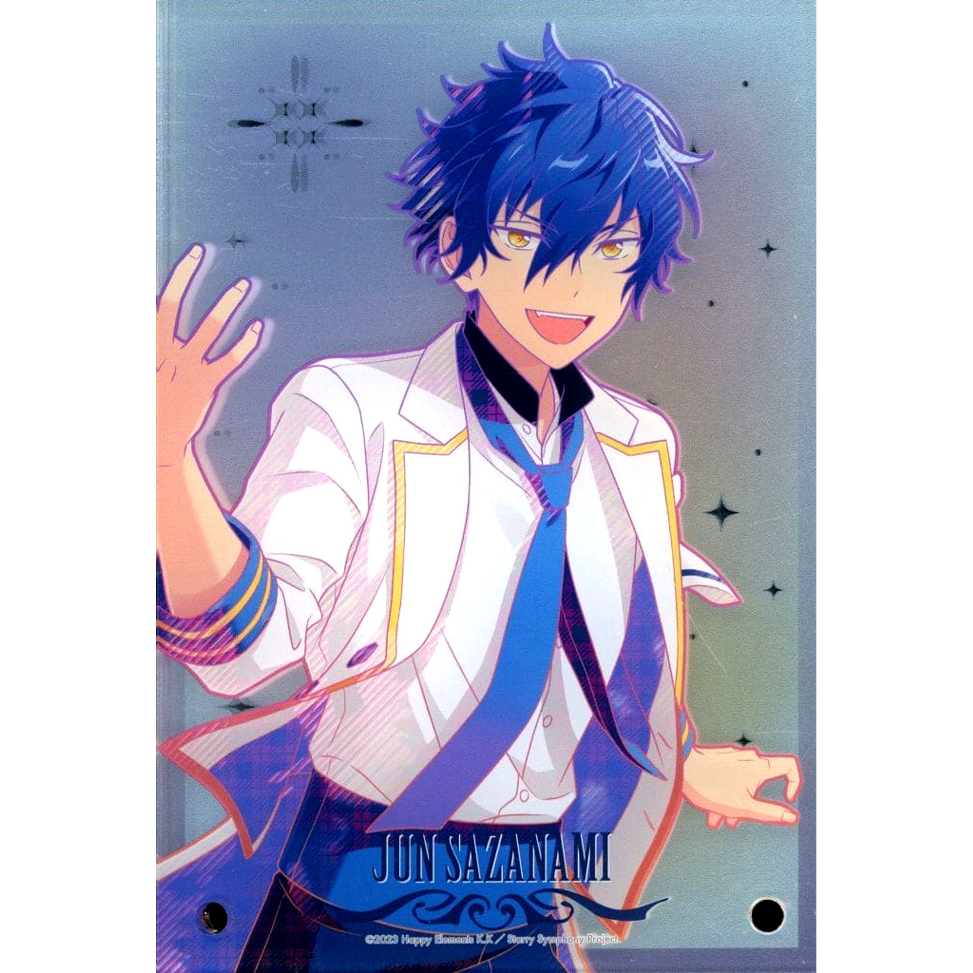 Jun Sazanami Ensemble Stars!! Mirror Acrylic Shadow Box Cast Live Starry Symphony The Midnight Sun Animate Cafe [USED]