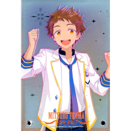 Mitsuru Tenma Ensemble Stars!! Mirror Acrylic Shadow Box Cast Live Starry Symphony The Midnight Sun Animate Cafe [USED]