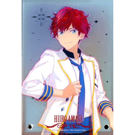 Hiiro Amagi Ensemble Stars!! Mirror Acrylic Shadow Box Cast Live Starry Symphony The Midnight Sun Animate Cafe [USED]