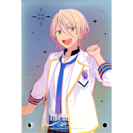 Aira Shiratori Ensemble Stars!! Cast Live Starry Symphony -the midnight sun- x animatecafe Mirror Acrylic Shadow Box [USED]