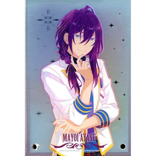 Mayoi Ayase Ensemble Stars!! Mirror Acrylic Shadow Box Cast Live Starry Symphony The Midnight Sun Animate Cafe [USED]