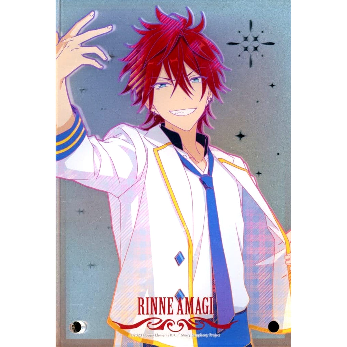 Rinne Amagi Ensemble Stars!! Cast Live Starry Symphony -the midnight sun- x animatecafe Mirror Acrylic Shadow Box [USED]