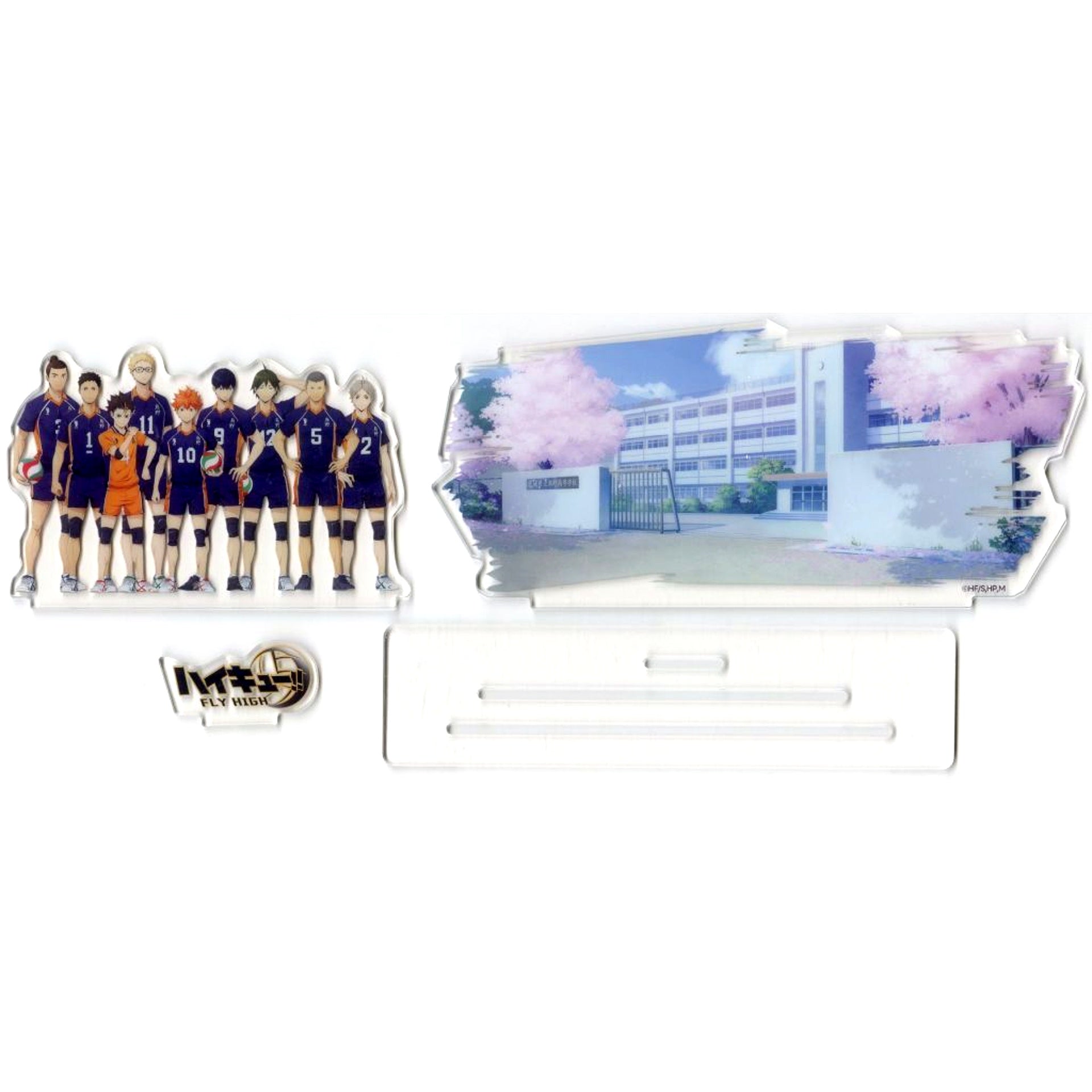 Karasuno High School Acrylic Stand Haikyu!! Fly High Release Commemorative Campaign Winning Prize [USED]