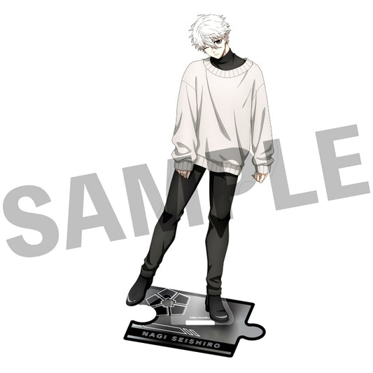 Seishiro Nagi Casual Clothes Ver. Illustration Acrylic Stand Vol.2 Blue Lock x ROUND1 [USED]