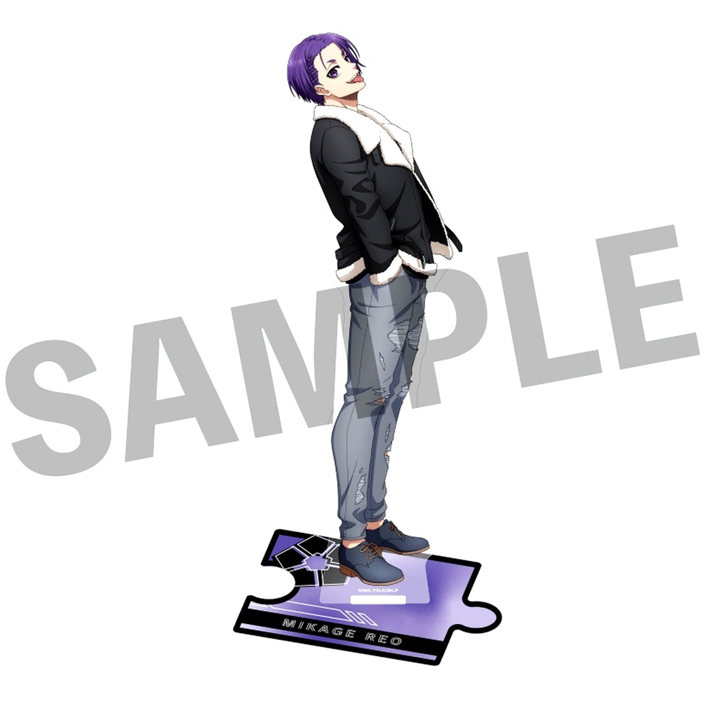 Reo Mikage Casual Clothes Ver. Illustration Acrylic Stand Vol.2 Blue Lock x ROUND1 [USED]