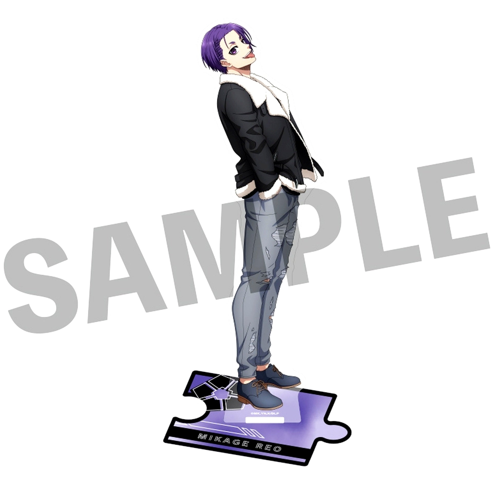 Reo Mikage Casual Clothes Ver. Illustration Acrylic Stand Vol.2 Blue Lock x ROUND1 [USED]