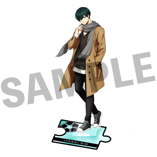 Rin Itoshi Casual Clothes Ver. Illustration Acrylic Stand Vol.2 Blue Lock x ROUND1 [USED]