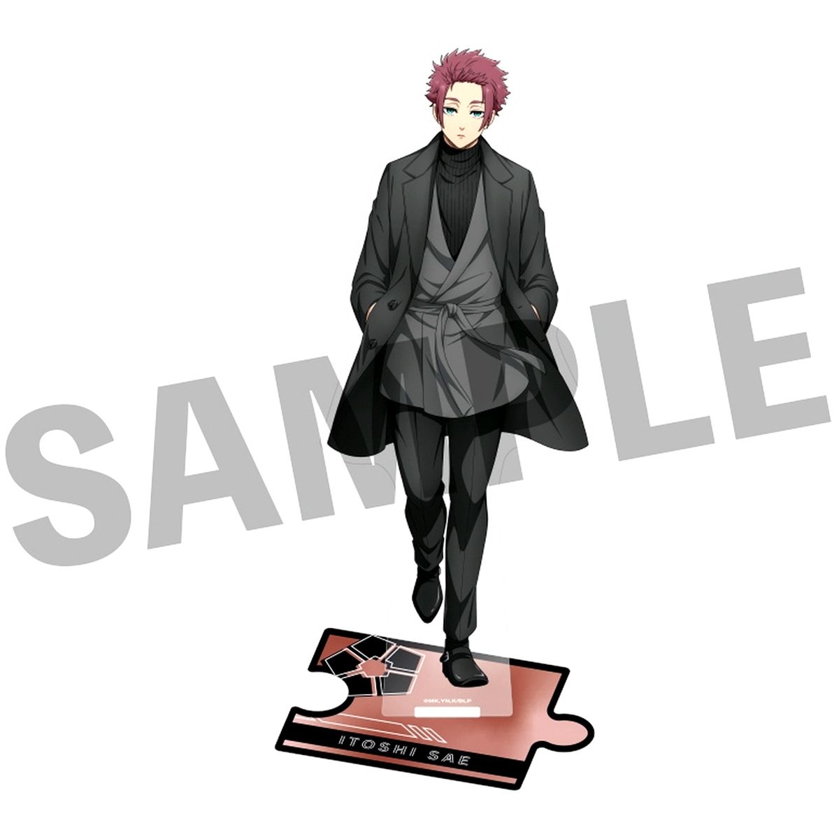 Sae Itoshi Casual Ver. Illustration Acrylic Stand Vol. 2 Blue Lock x ROUND1 [USED]