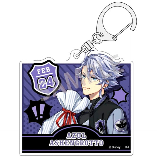 Azul Ashengrotto Disney Twisted-Wonderland Union Birthday Ver. Trading Acrylic Keychain Vol.1 [USED]