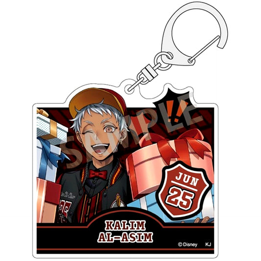 Kalim Al-Asim Disney Twisted-Wonderland Union Birthday Ver. Trading Acrylic Keychain Vol.2 [USED]