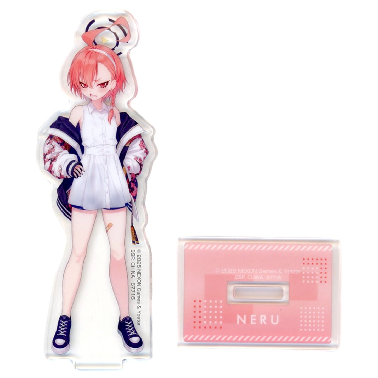 Blue Archive Neru Mikamo Ichiban Kuji Vol.2 Acrylic Stand Cleaning & Clearing Millennium Science School Prize I Acrylic Stands [USED]