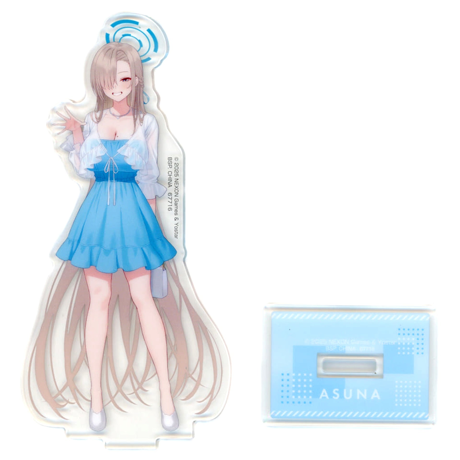 Blue Archive Asuna Ichinose Ichiban Kuji Vol.2 Acrylic Stand Cleaning & Clearing Millennium Science School Prize I Acrylic Stands [USED]