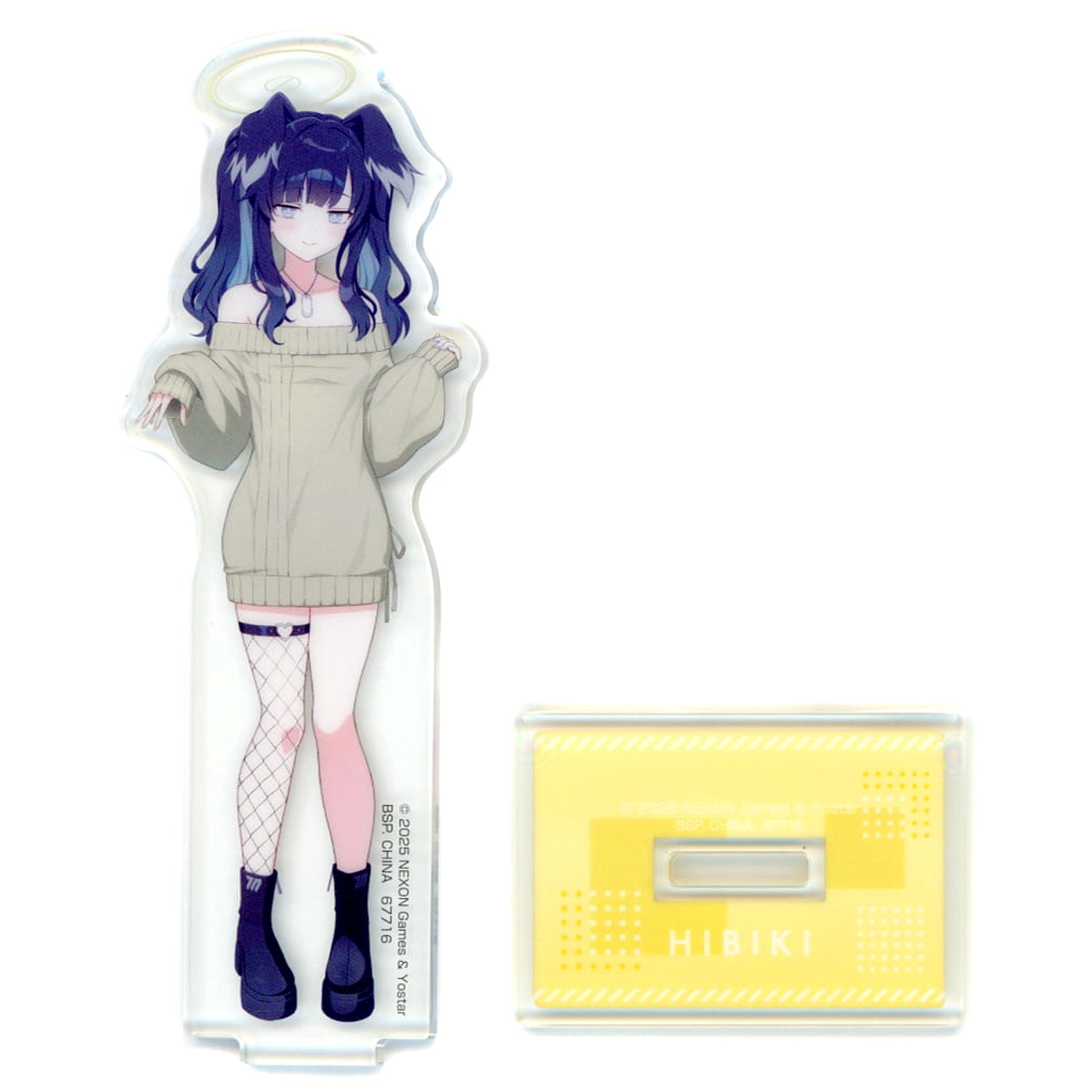Blue Archive Hibiki Nekozuka Ichiban Kuji Vol.2 Acrylic Stand Engineering Club Millennium Science School Prize J Acrylic Stands [USED]