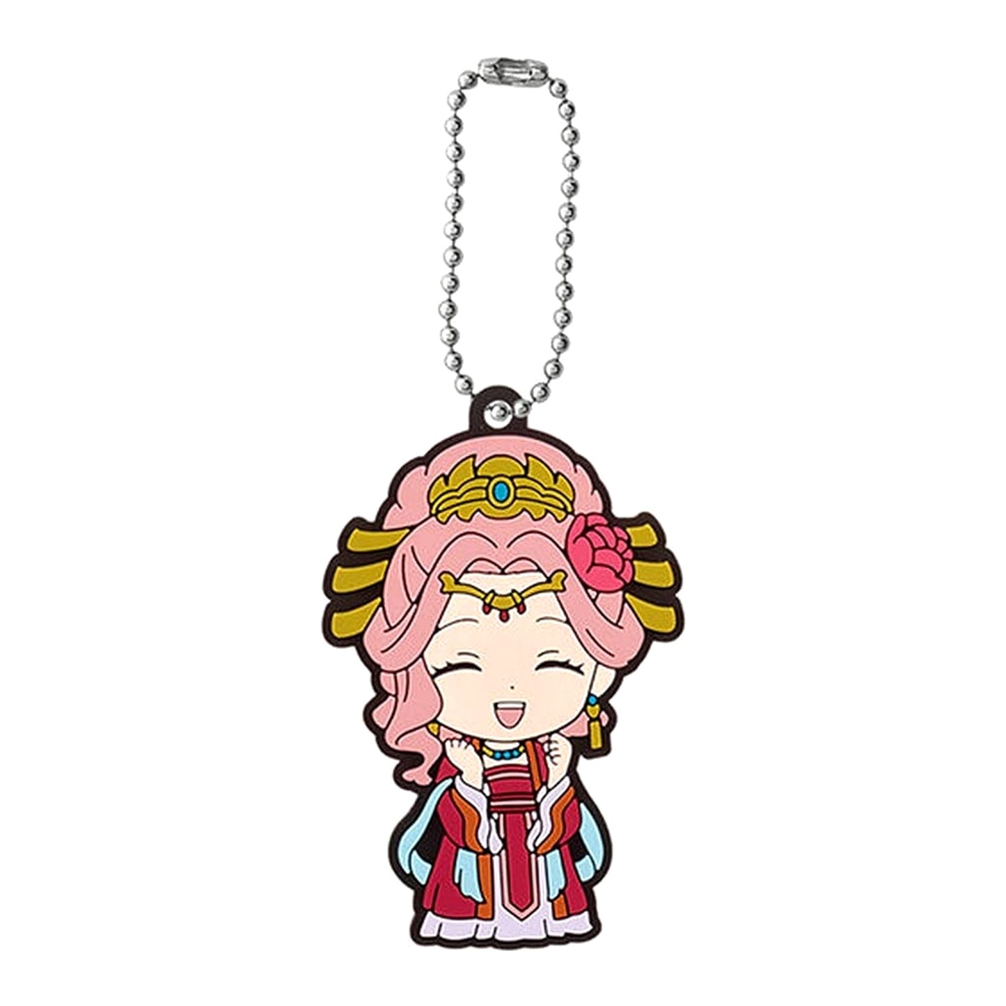 The Apothecary Diaries Lady Gyokuyo Capsule Rubber Mascot 2 Keychains [USED]