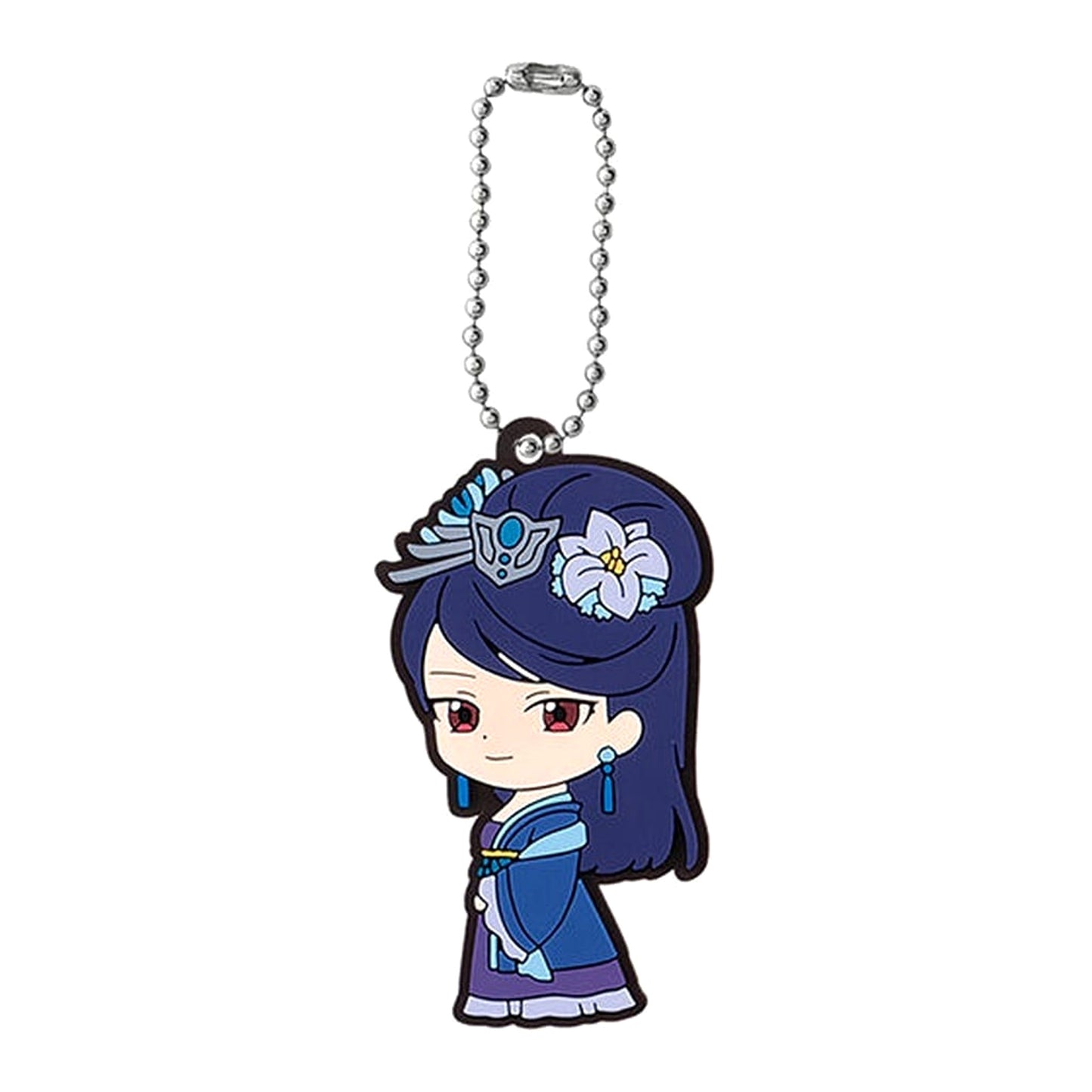 The Apothecary Diaries Lady Lihua Capsule Rubber Mascot 2 Keychains [USED]