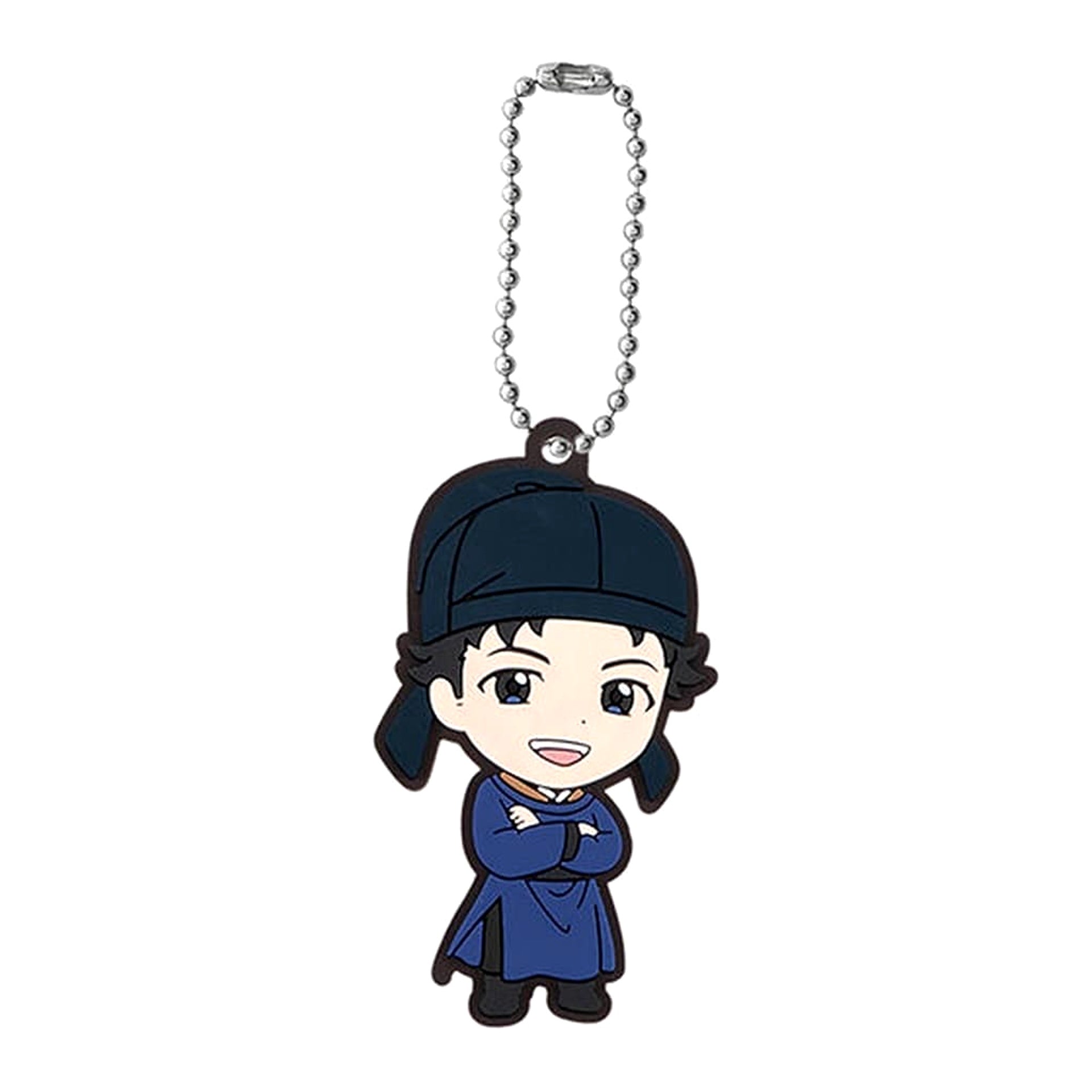 The Apothecary Diaries Lihaku Capsule Rubber Mascot 2 Keychains [USED]