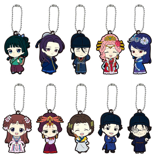 Set of 10 The Apothecary Diaries Capsule Rubber Mascot 2 [USED]