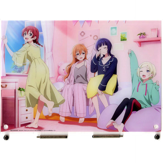 3rd Years Ver. Acrylic Panel Bundle Bonus for Blu-ray Movie Love Live! Nijigasaki High School Idol Club Final Chapter Part 1 Limited Edition Amazon.co.jp Limited Set Single Item [USED]