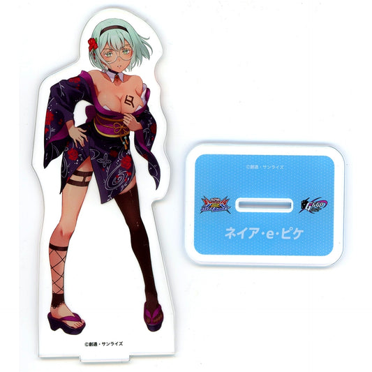 Neia e Pique GGGP2024 Original Acrylic Stand GUNDAM GAME GRAND PRIX Prize Tournament [USED]