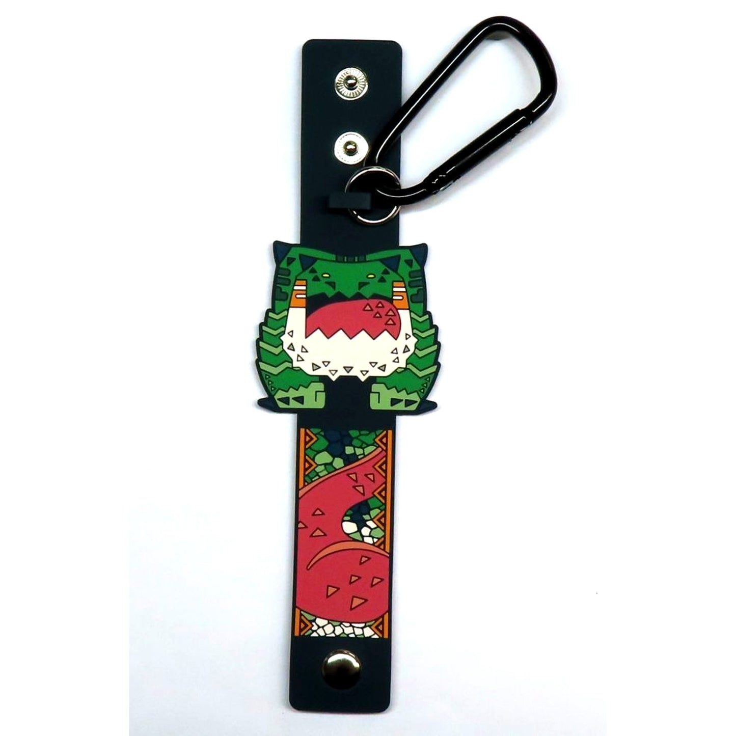 Chatacabra Carabiner Rubber Keychain Joshin Bonus for PS5 Software Monster Hunter Wilds [USED]