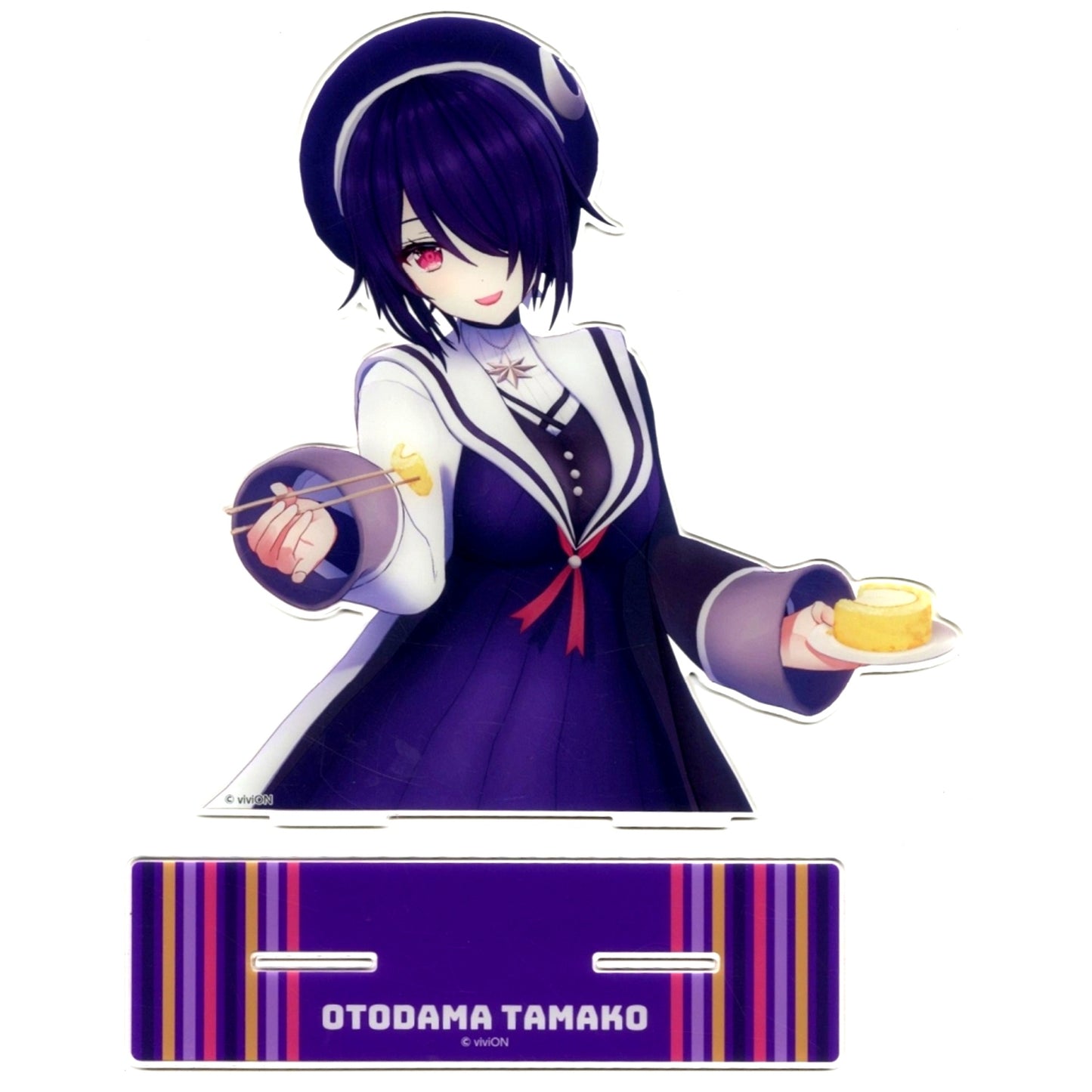 Otodama Tamako Virtual YouTuber Aogiri High School x Lawson Loppi HMV and BOOKS online Limited Bust-up Acrylic Stand [USED]