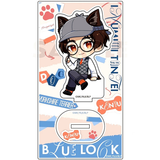Kenyu Yukimiya Dog Ear Detective Acrylic Stand Blue Lock [USED]