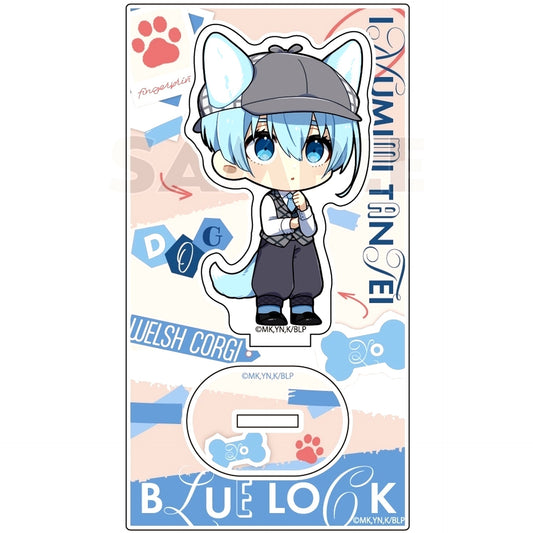 Yo Hiori Dog Ears Detective Acrylic Stand Blue Lock [USED]