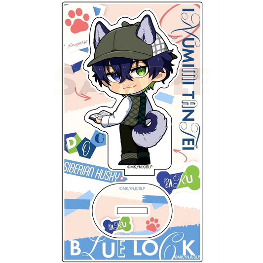 Oliver Aiku Dog Ears Detective Acrylic Stand Blue Lock [USED]